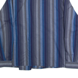 Womens Shirt Blue Striped Long Sleeve M