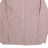 INNOVATEX Mens Plain Shirt Red S