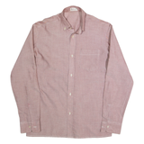 INNOVATEX Mens Plain Shirt Red S