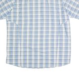 COLUMBIA Mens Shirt Blue Check L