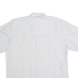 JOCKEY Mens Shirt Cream 90s Striped L
