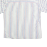 JOCKEY Mens Shirt Cream 90s Striped L