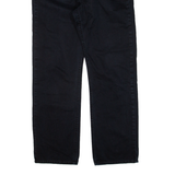 LEE COOPER Mens Trousers Black Relaxed Straight W27 L28