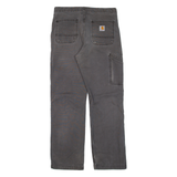 CARHARTT Workwear Mens Trousers Grey Relaxed Straight W30 L27