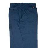 DICKIES Workwear Mens Trousers Blue Regular Straight W38 L30