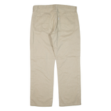 LEVI'S Mens Trousers Beige Regular Straight W36 L30