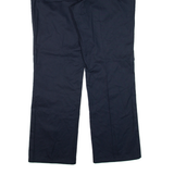 DICKIES Workwear Womens Trousers Blue Regular Straight W34 L32