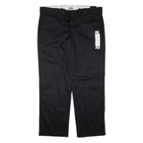 DICKIES 774 Workwear Womens Trousers Black Regular Straight W40 L31