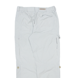 SCHOFFEL Outdoor Womens Trousers Grey Relaxed Tapered Nylon W30 L30