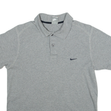 NIKE Mens Polo Shirt Grey M