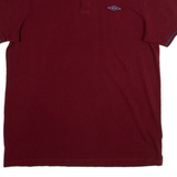 REEBOK Mens Polo Shirt Red XL