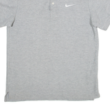 NIKE Mens Polo Shirt Grey M
