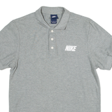 NIKE Mens Polo Shirt Grey M