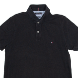 TOMMY HILFIGER Slim Fit Mens Polo Shirt Grey M