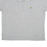 LACOSTE Mens Polo Shirt Grey XL