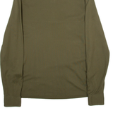 POLO RALPH LAUREN Slim Fit Pima Stretch Mesh Mens Polo Shirt Green Long Sleeve S