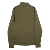 POLO RALPH LAUREN Slim Fit Pima Stretch Mesh Mens Polo Shirt Green Long Sleeve S