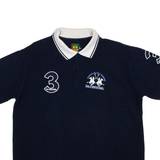 LA MARTINA Mens Polo Shirt Blue L