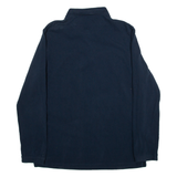 BARBOUR Mens Polo Shirt Blue 80s Long Sleeve XL