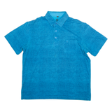 TIMBERLAND Mens Polo Shirt Blue L