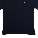CHAMPION Mens Polo Shirt Blue M