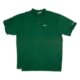 REEBOK Mens Polo Shirt Green 2XL