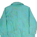 Womens Jacket Green 90s Crazy Pattern L