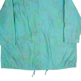 Womens Jacket Green 90s Crazy Pattern L
