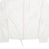 ADIDAS Mesh Lined Womens Coach Jacket White S
