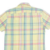 JACK WILLS Mens Shirt Yellow Check M