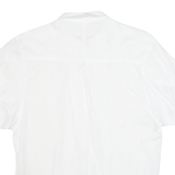 WHISTLES Frill Womens Plain Shirt White UK 10