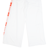 REEBOK CLASSIC Womens Sweatpants White Wide-Leg M W30 L31