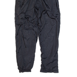 ACKERMANN Mens Track Pants Black 90s Tapered L W28 L30