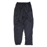 ACKERMANN Mens Track Pants Black 90s Tapered L W28 L30