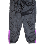 PANDORA Womens Track Pants Black Tapered L W28 L32