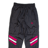 DEESSE Mens Track Pants Black Straight M W30 L30