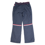 DENQBAR Womens Track Pants Blue Straight M W30 L29