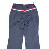 DENQBAR Womens Track Pants Blue Straight M W30 L29