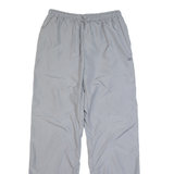 REEBOK Womens Track Pants Grey Tapered UK 16 W30 L29