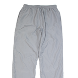 REEBOK Womens Track Pants Grey Tapered UK 16 W30 L29