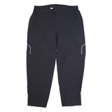 SHIMANO Womens Rain Trousers Black Straight 3XL W38 L33