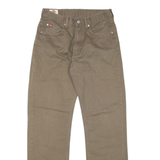 LEE COOPER Mens Trousers Green Regular Straight W30 L32