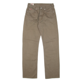 LEE COOPER Mens Trousers Green Regular Straight W30 L32