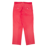 J. LINDEBERG Womens Trousers Red Regular Straight W29 L28