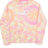 HOLLISTER Tie-Dye Womens Pink Hoodie S