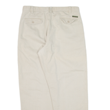 DOCKERS Mens Trousers Beige Relaxed Straight W34 L30