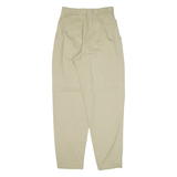 Womens Trousers Beige Relaxed Tapered W27 L30
