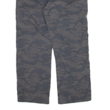 GANT Camo Mens Trousers Grey Relaxed Straight W31 L26