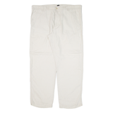 HUGO BOSS Mens Trousers Beige Loose Straight W39 L30