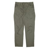 Cargo Womens Trousers Green Regular Tapered W34 L28
